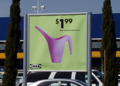 pitcher of a sign