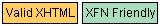 How the first CSS badges should look