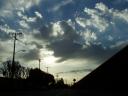 Backlit Morning Clouds