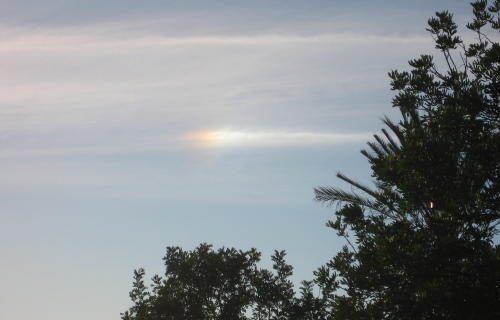Sundog at 6:47 pm
