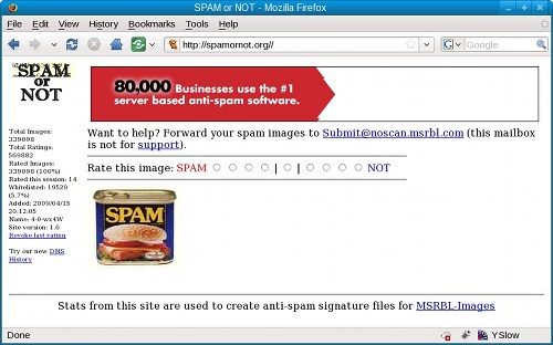 Is this spam or not? (Picture of a can of SPAM) SPAM or Not?