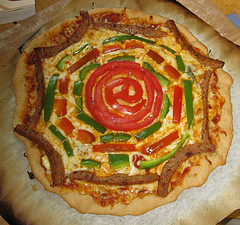 DHARMA Initiative Pizza: The Orchid (baked)