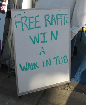Free Raffie - Win a Waik in Tub